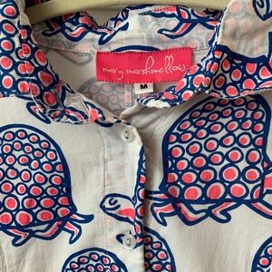 MARY MARSHMALLOW Shirt Dress Size M